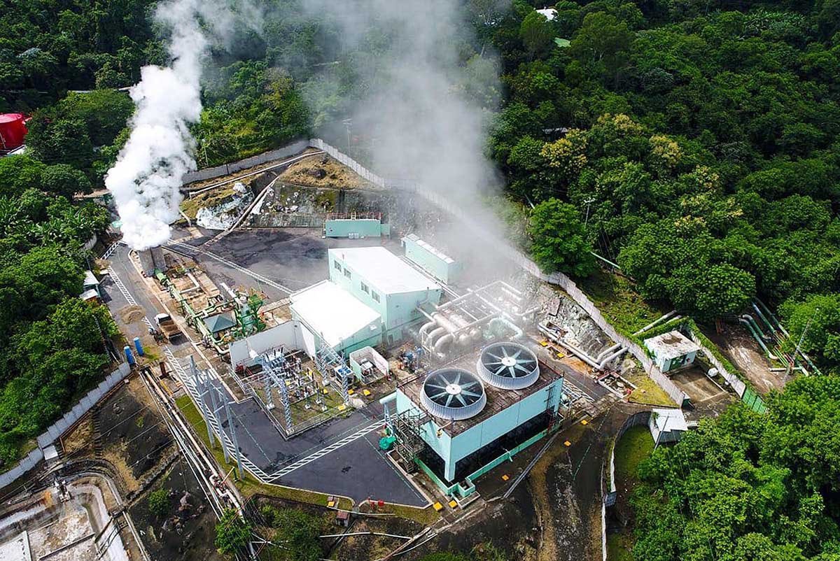 Geothermal Power Plant in El Salvador